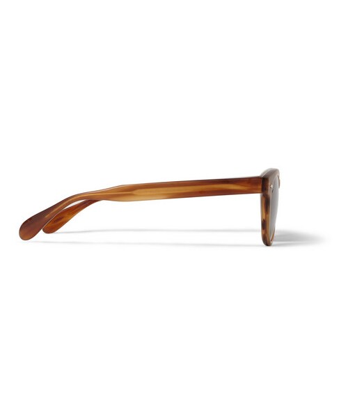 OLIVER PEOPLES（オリバーピープルズ）の「Sheldrake Square-Frame Acetate Sunglasses（アクセサリー・メンズ・Brown・One Size）」の6枚目の写真
