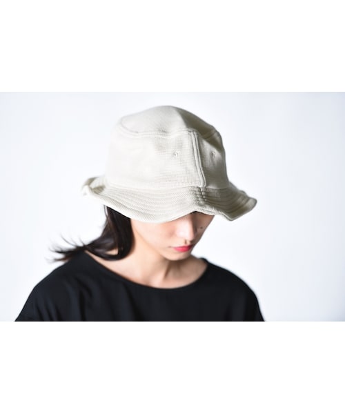 crepuscule(クレプスキュール)の「crepuscule pork pie hat(ハット・レディース・ブラウン/ベージュ/グレー/ブラック・ONE SIZE)」の4枚目の写真
