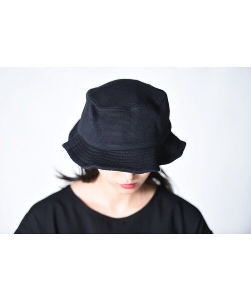 crepuscule(クレプスキュール)の「crepuscule pork pie hat(ハット・レディース・ブラウン/ベージュ/グレー/ブラック・ONE SIZE)」の2枚目の写真