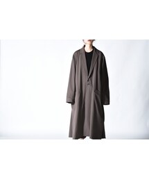 BISHOOL | BISHOOL Wool Gabardine Liberty Long Jacket Coat mocha(その他アウター)