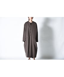 BISHOOL | BISHOOL Wool Gabardine 01 Rapel Long Coat mocha(その他アウター)