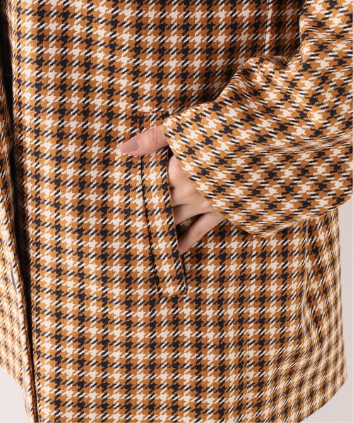 Spick & Span(スピックアンドスパン)の「チェックジャケット(ジャケット/アウター・キャメル/フリー/在庫あり)」の11枚目の写真