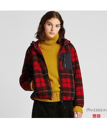 UNIQLO | プリントボアフリースフルジップパーカ（長袖）(その他アウター)