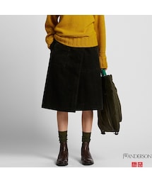 UNIQLO | コーデュロイラップスカート(スカート)