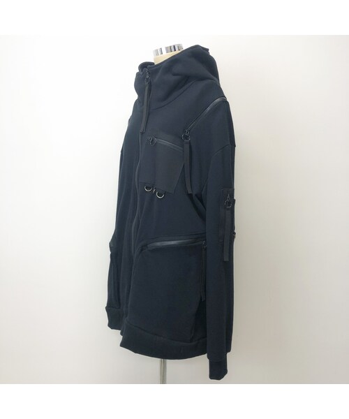 NICK NEEDLES（ニックニードルズ）の「NICK NEEDLES / 7ZIP PARKA / BLACK（パーカー・その他）」の7枚目の写真