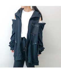 NICK NEEDLES | NICK NEEDLES / 7ZIP PARKA / BLACK(パーカー)
