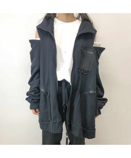 NICK NEEDLES（ニックニードルズ）の「NICK NEEDLES / 7ZIP PARKA / BLACK（パーカー・その他）」の13枚目の写真