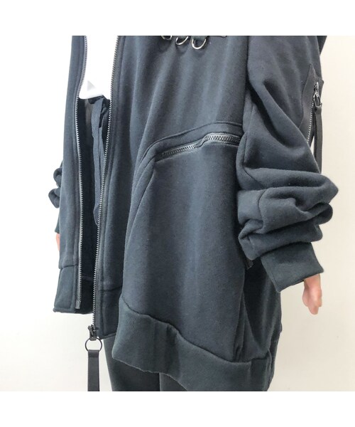 NICK NEEDLES（ニックニードルズ）の「NICK NEEDLES / 7ZIP PARKA / BLACK（パーカー・その他）」の12枚目の写真