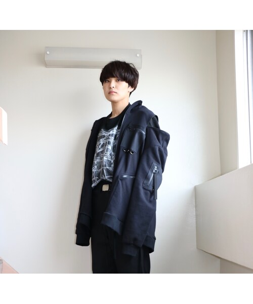 NICK NEEDLES（ニックニードルズ）の「NICK NEEDLES / 7ZIP PARKA / BLACK（パーカー・その他）」の3枚目の写真