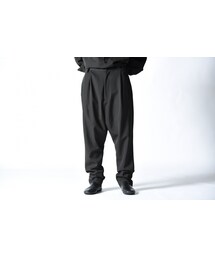 BISHOOL | BISHOOL Wool Gabardine Slim Slacks(スラックス)