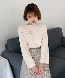 DHOLIC | レタリングTシャツ(Tシャツ/カットソー)