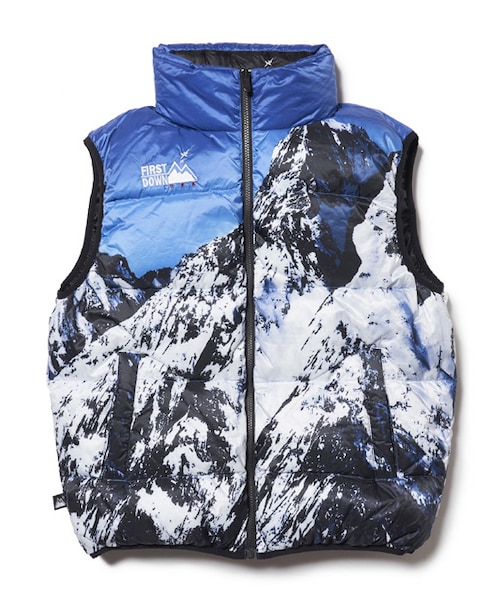 WHIZ LIMITED FIRSTDOWN ダウンベスト WHIZLIMITED（ウィズリミテッド）の「DOWN VEST(WHIZ LIMITED×FIRST