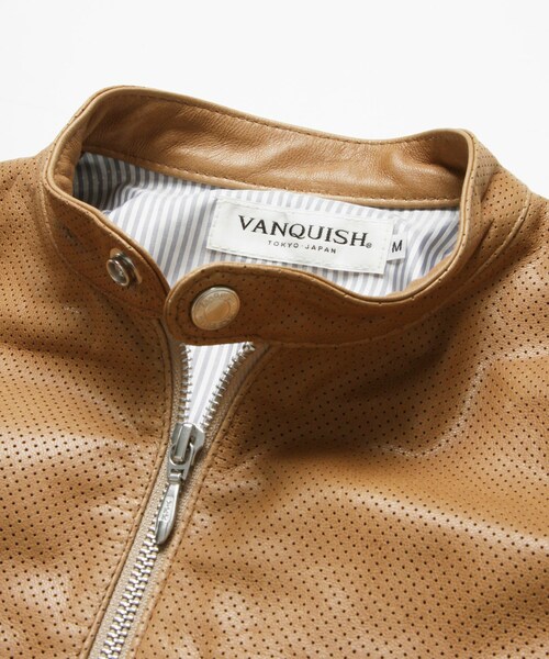 VANQUISH（ヴァンキッシュ）の「ゴートスキン パンチングシングル
