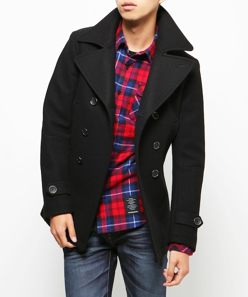 VANQUISH（ヴァンキッシュ）の「メルトンPコート[VJJ6021]（）」 - WEAR