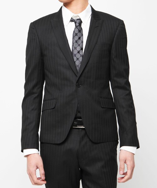 VANQUISH（ヴァンキッシュ）の「レーザーブライトストライプ 一釦