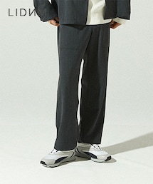 LIDNM | FATIGUE STRAIGHT PANTS(スラックス)