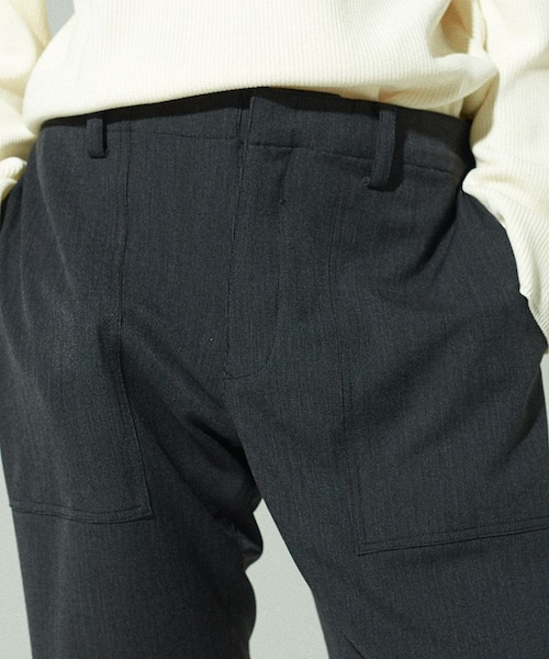 LIDNM（リドム）の「FATIGUE STRAIGHT PANTS（スラックス・メンズ・グレー系・SMALL/MEDIUM/LARGE）」の5枚目の写真