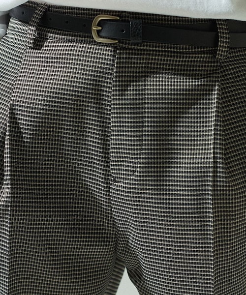 LIDNM(リドム)の「DRY WOOL TAPERED SLACKS(スラックス・メンズ・グレー系・SMALL/MEDIUM/LARGE)」の6枚目の写真