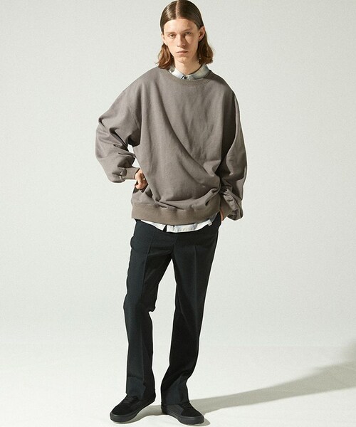 LIDNM（リドム）の「SEMI FLAIR SLACKS（スラックス・メンズ・ブラック系・SMALL/MEDIUM/LARGE）」の5枚目の写真