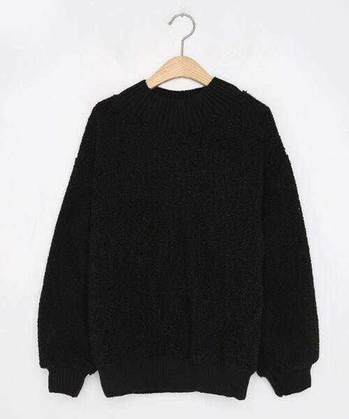 DHOLIC（ディーホリック）の「ボアスウェット（スウェット・レディース・ホワイト/ベージュ/ブラック・FREE）」の2枚目の写真