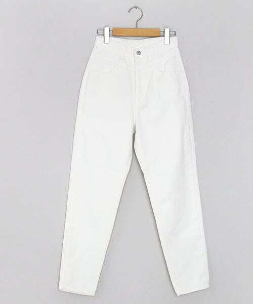 DHOLIC（ディーホリック）の「テーパードコットンパンツ（その他パンツ・レディース・その他/ホワイト/ブラック/グレー・S/M/L）」の2枚目の写真