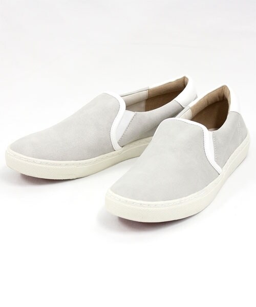 RNA-N(アールエヌエーエヌ)の「スエードスリッポンスニーカー(シューズ・レディース・ブラック/アイボリー/ローアンバー・S/M)」の2枚目の写真