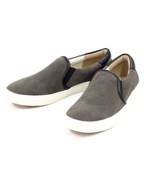 RNA-N(アールエヌエーエヌ)の「スエードスリッポンスニーカー(シューズ・レディース・ブラック/アイボリー/ローアンバー・S/M)」の3枚目の写真