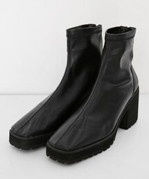 DHOLIC | 2TYPEブラックブーツ(ブーツ)