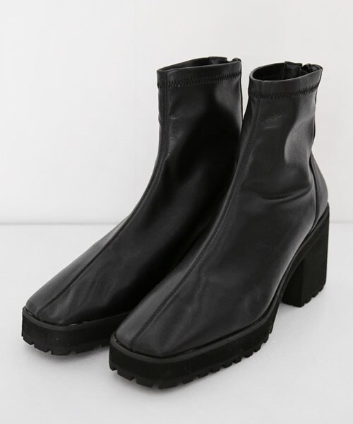 DHOLIC（ディーホリック）の「2TYPEブラックブーツ（ブーツ・レディース・ブラック/その他・225/230/235/240/245/250）」の2枚目の写真