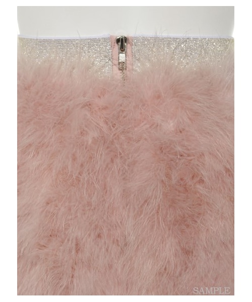 lilLilly（リルリリー）の「フェザーファースカート（）」 - WEAR