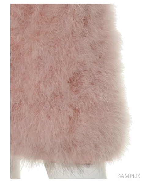 lilLilly（リルリリー）の「フェザーファースカート（）」 - WEAR