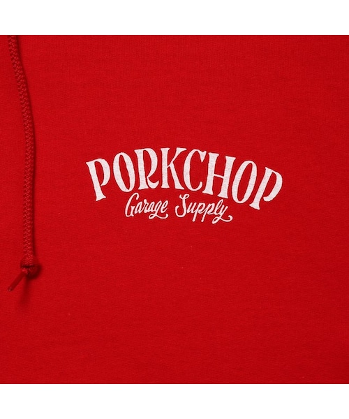 PORKCHOP（ポークチョップ）の「PORKCHOP - PORK BACK HOODIE (RED