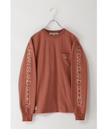 ikka | URBAN ISLAND SOCIETY プリントロンT(トップス)