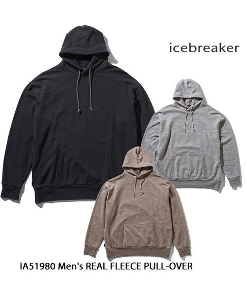 ICEBREAKER（アイスブレーカー）の「Icebreaker アイスブレーカー M REAL FLEECE PULL-OVER