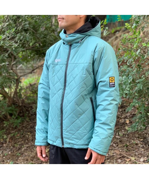 gol. パディングハーフコート＜LOCOS＞G213-090カラーMIX M gol. パディングハーフコート＜LOCOS＞G213-090カラーMIX M