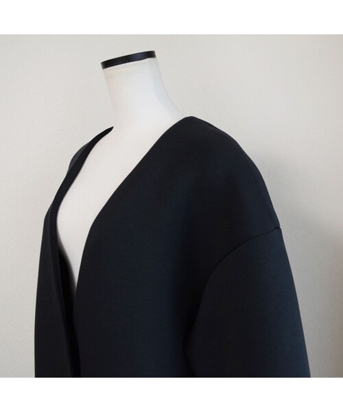 no brand(ノーブランド)の「ダンボールニットカラーレスコート(ダウンジャケット/コート・レディース・その他)」の13枚目の写真