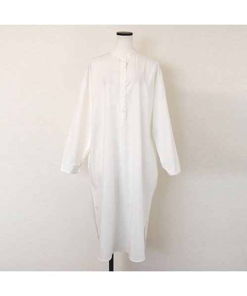no brand（ノーブランド）の「スタンドカラーオーバーシャツOP（ワンピース・レディース・その他）」の11枚目の写真