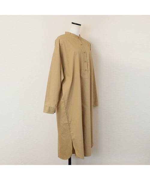 no brand（ノーブランド）の「スタンドカラーオーバーシャツOP（ワンピース・レディース・その他）」の14枚目の写真