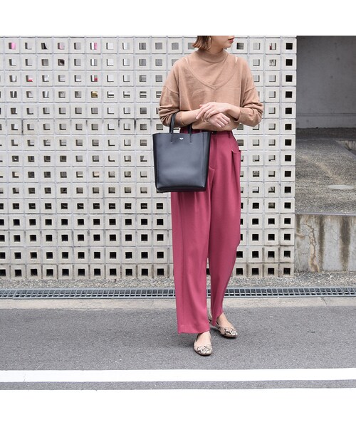 no brand(ノーブランド)の「ツイルタックポケットPT(その他パンツ・レディース・その他)」の2枚目の写真