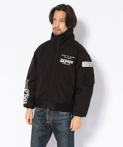 AVIREX（アヴィレックス）の「ベンチレーション スタンドカラーMA-1