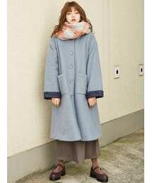 merry jenny | バイカラールーズAラインコート(ジャケット/アウター)