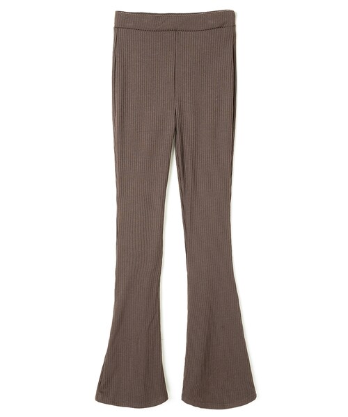 【Courreges】 Reeditionリブニットフレアパンツ Reedition Collection Women - Trousers - courrèges (クレージュ)