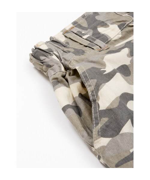 w closet（ダブルクローゼット）の「迷彩タイトスカート（パンツ・レディース・カーキ/Lグレー・FREE）」の7枚目の写真