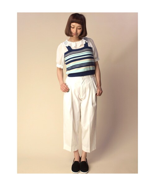 w closet（ダブルクローゼット）の「インヒールスリッポン（シューズ・レディース・ブルー/グレー/ブラック・M/L）」の11枚目の写真