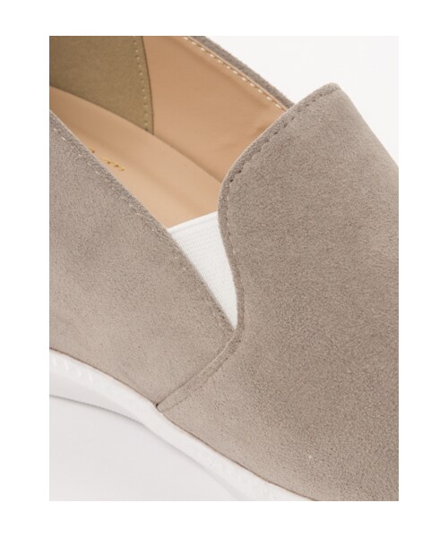 w closet（ダブルクローゼット）の「インヒールスリッポン（シューズ・レディース・ブルー/グレー/ブラック・M/L）」の10枚目の写真