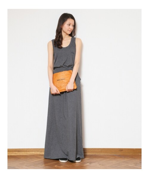 HOLIDAY(ホリデイ)の「holiday TANK LONG ONE-PI(ワンピース/ドレス・レディース・GRAY/WHTXNVY・0/1)」の8枚目の写真