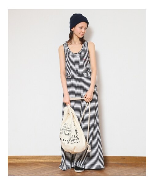 HOLIDAY(ホリデイ)の「holiday TANK LONG ONE-PI(ワンピース/ドレス・レディース・GRAY/WHTXNVY・0/1)」の9枚目の写真