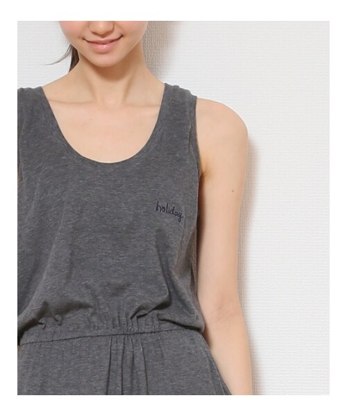 HOLIDAY(ホリデイ)の「holiday TANK LONG ONE-PI(ワンピース/ドレス・レディース・GRAY/WHTXNVY・0/1)」の5枚目の写真