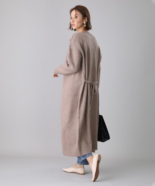FREAK'S STORE 2WAYロングカーディガン ベージュ FREAK'S STORE（フリークスストア）の「2WAYロングカーディガン