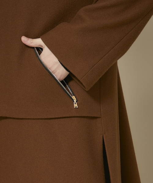 【CULLNI】19AW チェスターコート ブラウン1 CULLNI】19AW チェスターコート ブラウン1 CULLNI】19AW